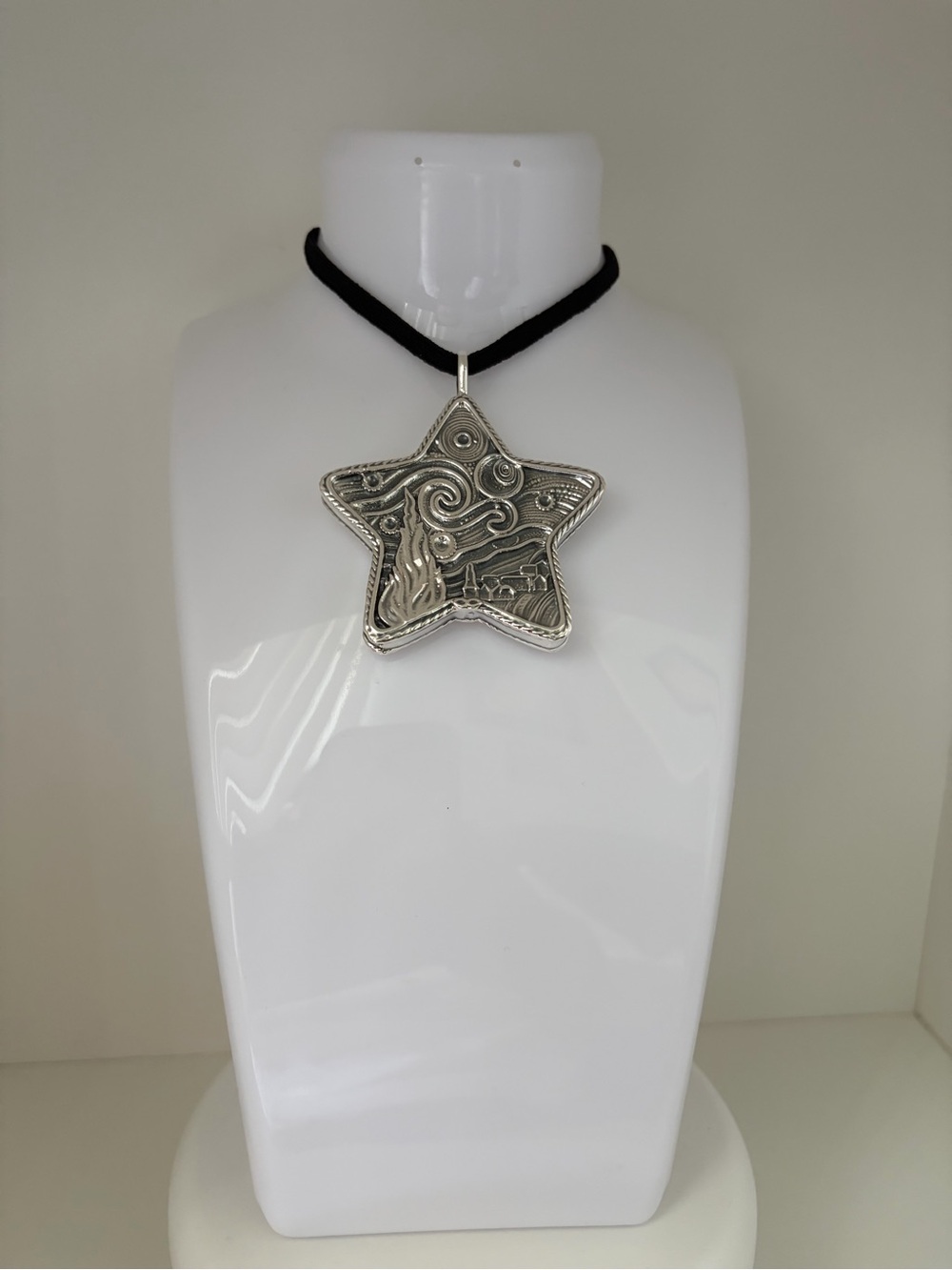 Sterling Silver 925 Starry Night Pendant (only) no Cord.